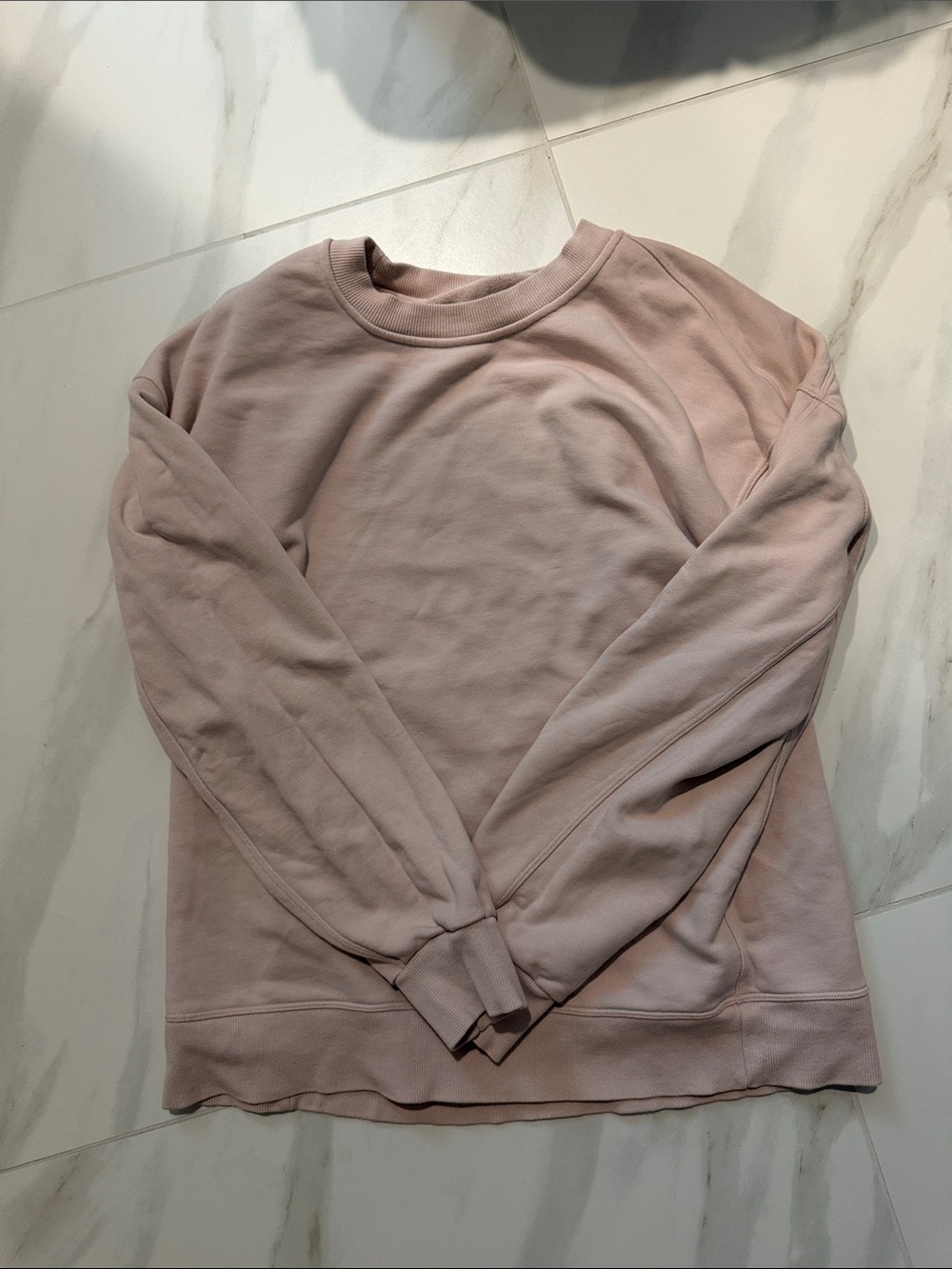Lululemon Blush Pink Lightweight Crewneck Sweatshirt
